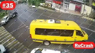 ДТП подборка с видеорегистратора, ВОДЯТЛЫ, ЛИХАЧИ #35