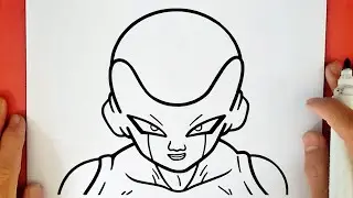 COMO DESENHAR O FREEZA DE DRAGON BALL Z