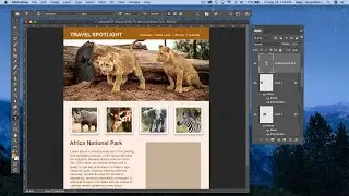 Photoshop CC 2020 - website prototype