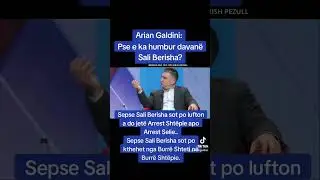 Arian Galdini: Pse Sali Berisha e ka humbur davanë?