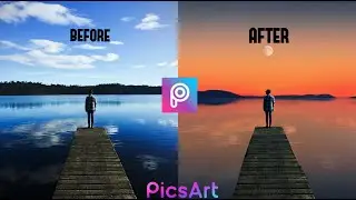 AWESOME PHOTO MANIPULATION | CHANGING SKY | PicsArt Editing Tutorial | PicsArt Manipulation | SPVU |