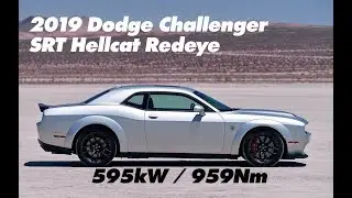 2019 Dodge Challenger SRT Hellcat Redeye – Specs & Sound