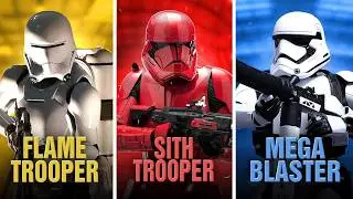 EVERY SINGLE First Order Stormtrooper Type/Variant Explained!