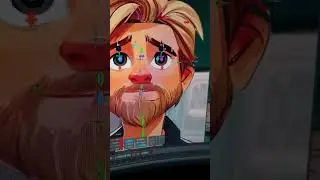 Work process. Preparing art in Pro Create. Rigging and animation in Spine 2D