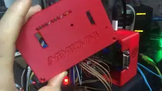 MMDVM LED Ext case for demo