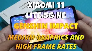 Genshin Impact in Xiaomi 11 Lite 5G NE (Hand Cam)