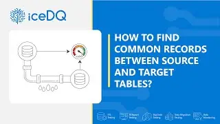 Validate Common Records Between Two Tables Using iceDQ: Prevent Overlapping Data
