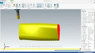 Multiaxis Toolpath Rotaty 4Axis Mastercam 2020