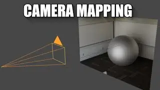 Blender 2.8 Camera mapping (projection) tutorial (how to make photo 3d)