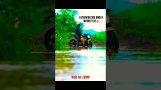 Ultraviolette Ev Motorcycle Water Wading Test. #motorcycle #ultraviolettef77 #f77