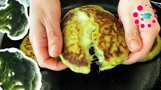 Brokkoli-Fladenbrötchen für gesundes Backvergnügen | Vegetarisches Rezept | Einfaches Brot