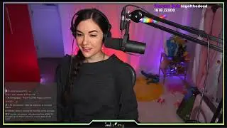 Sasha Grey VOD 11/Apr/2021 2/2 - PO BOX - Reacting - PO Box Unboxing & Games | !discord