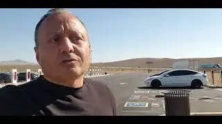 TESLA SUPER CHARGER REVIEW- BARSTOW OUTLETS, Barstow,California 