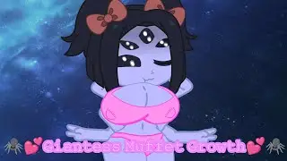 🕷💕Giantess Muffet Growth 💕🕷.Animation (Gacha club)
