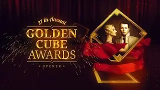 Golden Cube - Awards Pack (After Effects Template)