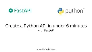 Create an API in Python in under 6 minutes!