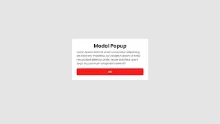 How To Make Popup In HTML CSS & JavaScript | Create Modal In HTML