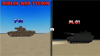 T-14 vs PL-01 in ROBLOX War Tycoon