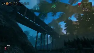 Valheim build - Skybridge
