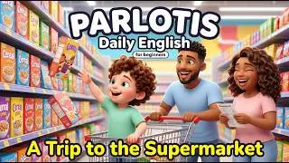 A Trip to the Supermarket 🛒 | Slow English Story for Beginners (A2)