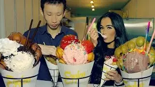 Eggloo’s Egg Waffle Ice Cream Cones Are NYC’s Newest Dessert Craze