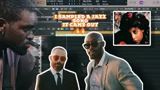 Chopping a Jazz Sample : I Try to Flip a jazz sample for Freddie Gibbs / Vlog