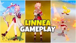LINNEA GAMEPLAY LEAK | Genshin 6.5 Beta First Look