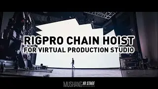 Rigpro Chain Hoist for Virtual Production Studio
