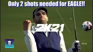 EAGLE during practice rounds at Waka Tiwai(Tour)