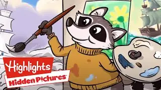 Racer Puzzles Mix: Sun, Sea and Sand | Videos for Kids | Highlights Kids