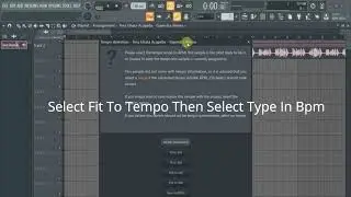 HOW TO MATCH OR FIT A SONG BPM IN FL STUDIO 20