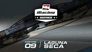 IndyCar iRacing Series | LAGUNA SECA | 2024 Round 9 | IndyCar eSports Broadcast