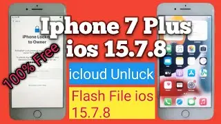 iphone 7 plus flash 3utools | iphone 7 plus ios 15.7.8 icloud bypass