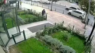 Denizli’de kaza anı güvenlik kamerasında - Denizli Haberleri - HABERDENİZLİ.COM