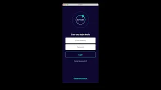 JavaFX: evXcen Mobile Client on iPhone