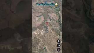 Found the big crocodile in Australia in Google Earth 