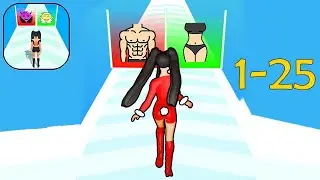 Build A Queen - Gameplay Walkthrough -  Most Beautiful Queen! -  Create A Barbie Girl IOS/Android