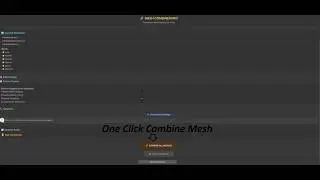 Simple MeshRenderer Combiner
