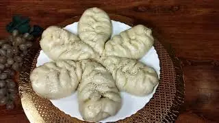 Пирожки с острой начинкой на пару.