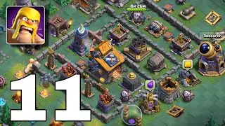 Clash Of Clans - Gameplay Walkthrough Part 11 - Builder Base 10 - No Commentary(iOS/Android)