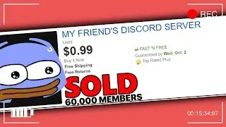 I sold my friends HUGE Discord on Ebay...
