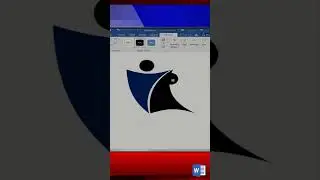 Profesional logo design in MS Word #trending #tutorial #trendingshorts #viralshort #design #logo