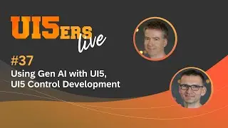 UI5ers live #37:  Using Gen AI with UI5, Rendering UI5 Controls