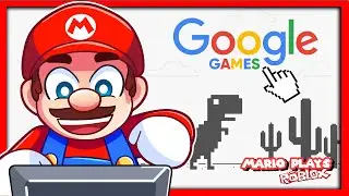 Mario Plays GOOGLE SECRET GAMES!