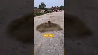 Необычное применение петарды для очищения фильтра