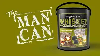 Man Can Whiskey Cocktail Kit