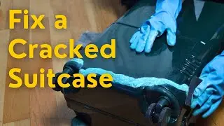 How To Repair a Cracked Suitcase