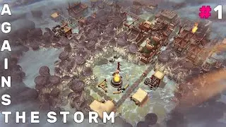 Выживаем в странном лесу - прохождение Against the Storm часть #1