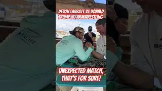 DEVON VS DONALD TRUMP JR. ARMWRESTLING / UNEXPECTED! 