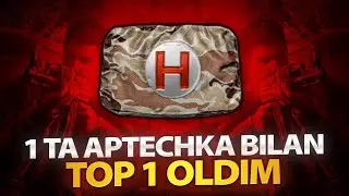 1 TA APTECHKADA TOP 1 OLDIMMI...?😱 / NAXOTKI😲 / QIYIN CHALLENGE🥵 / PUBG MOBILE 